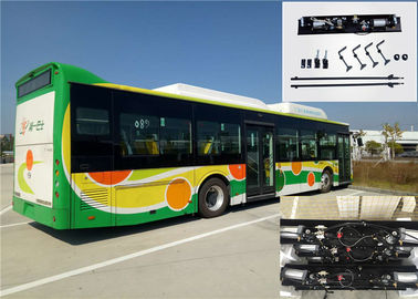Escolha/velocidade pneumática do mecanismo da porta do ônibus painel do dobro ajustável para o ônibus da cidade de Yutong